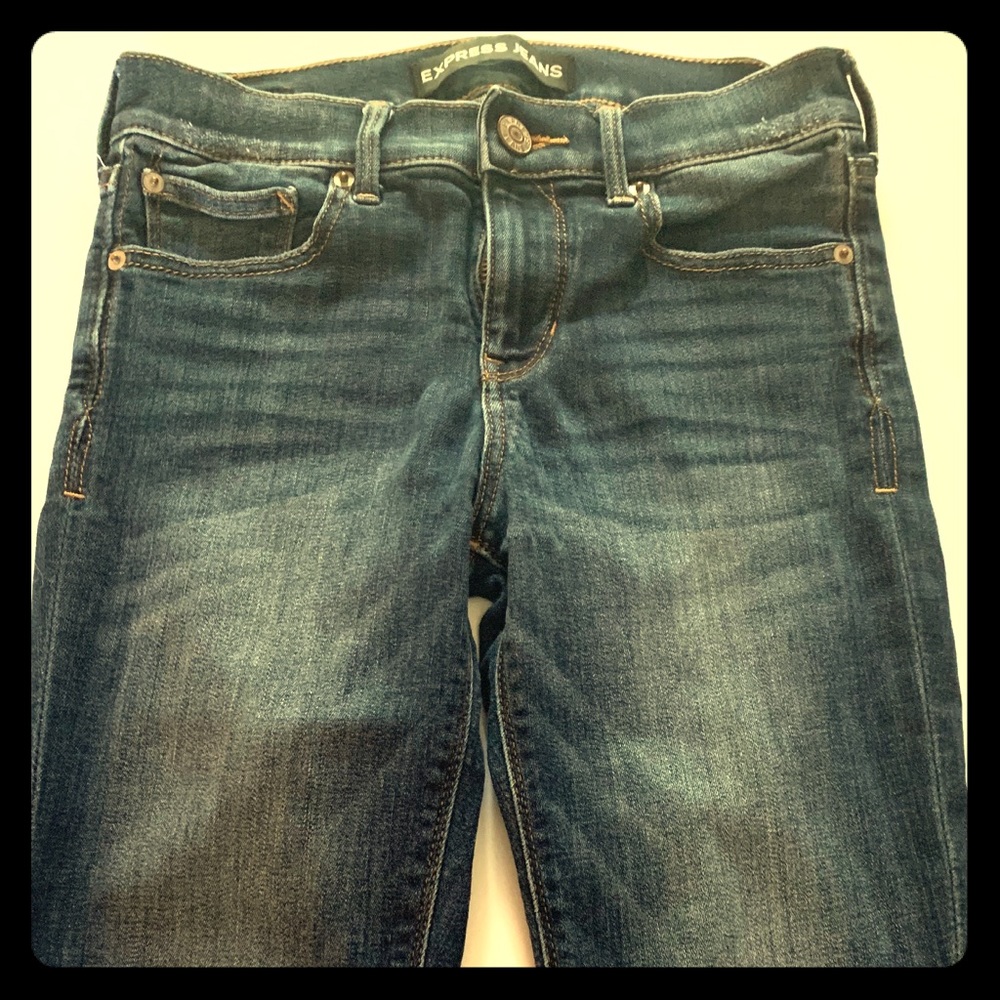 Express Barely Boot jeans